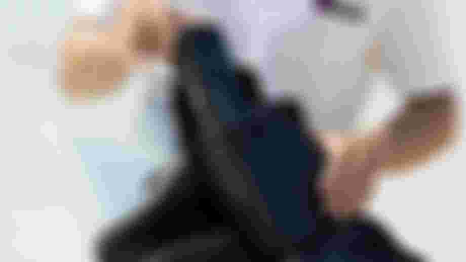 Putting Battery in Harness