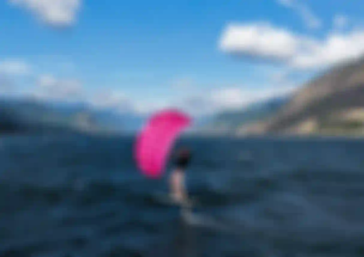 Finn Spencer Parawinging on Skybrid DLAB SS26 and Stash SS26