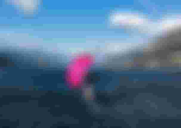 Finn Spencer Parawinging on Skybrid DLAB SS26 and Stash SS26