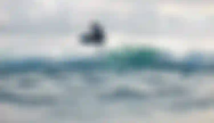 Finn Spencer Prone surfing on Guadeloupe with Crush SLS