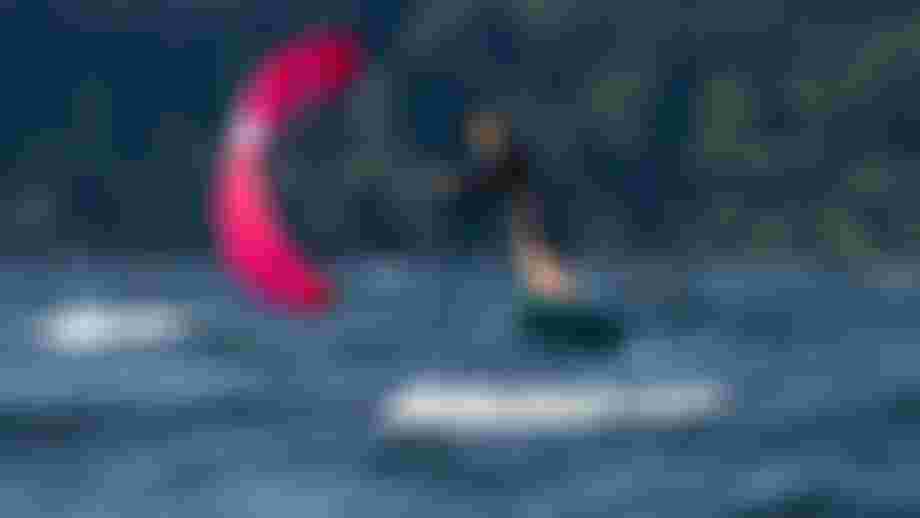 Finn Spencer Parawinging on Skybrid DLAB SS26 and Stash SS26