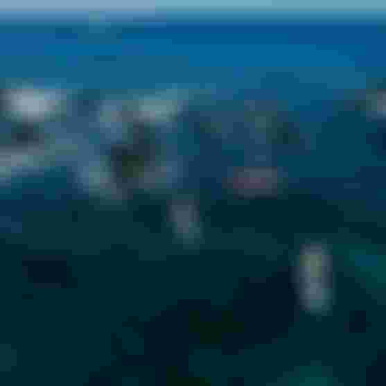 DTS iSUP Riders drone view