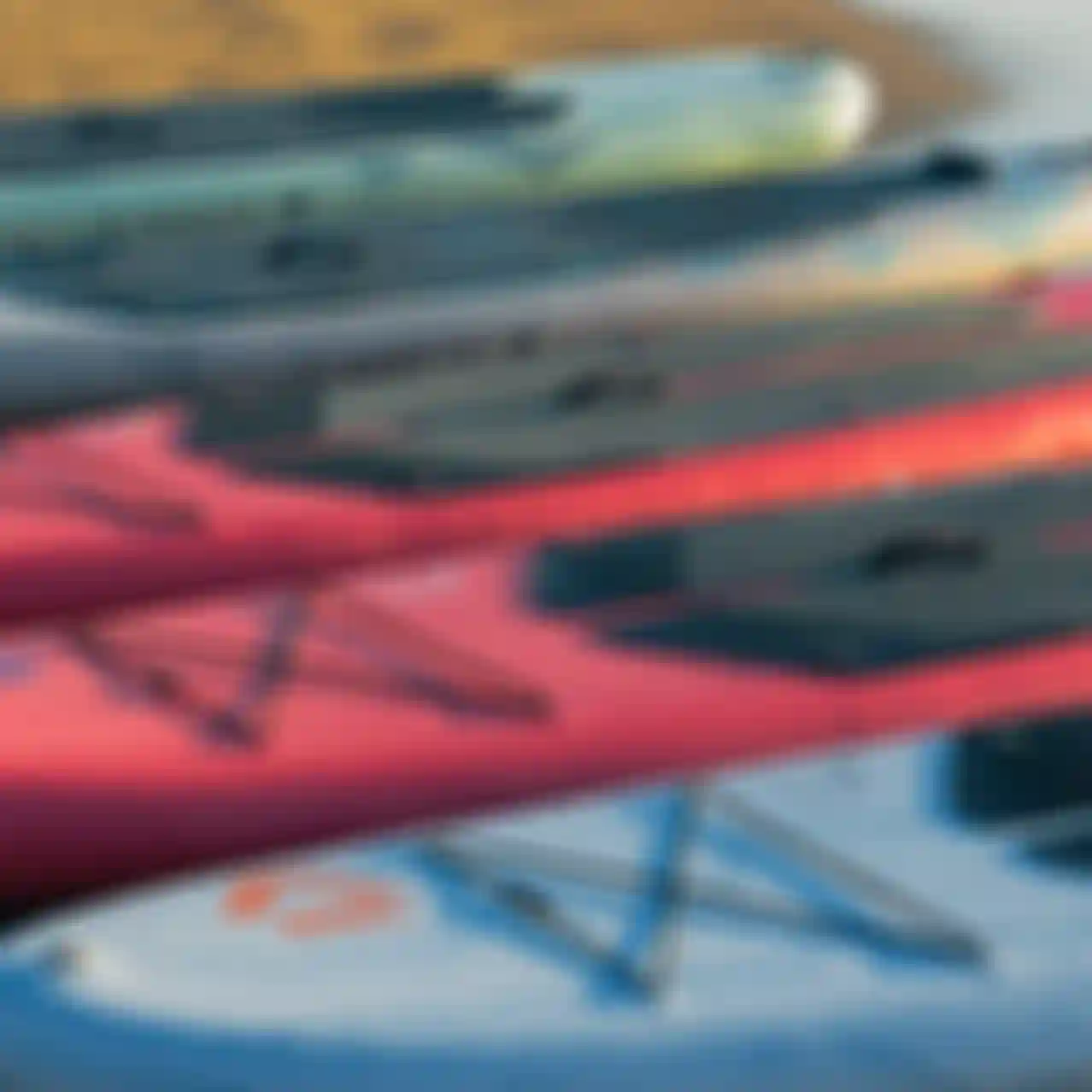 Duotone Inflatable Boards at the beach