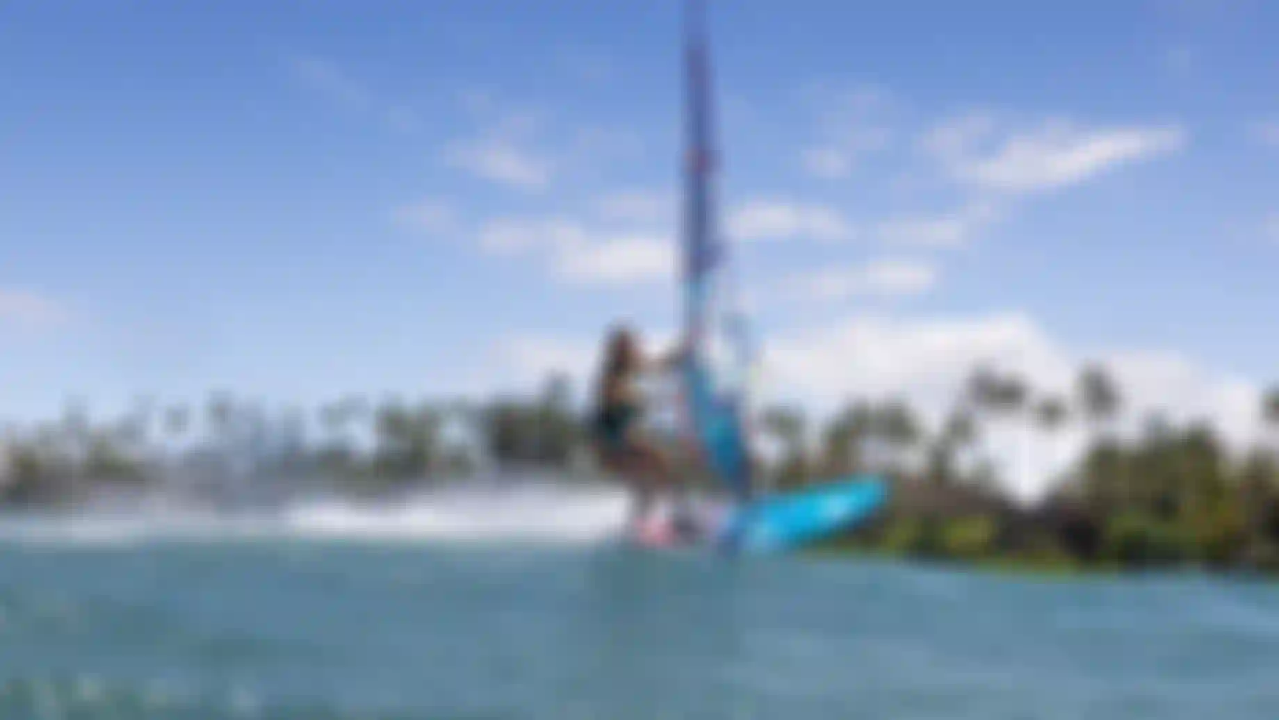 Lisa Wermeister riding the ULTRA Freewave