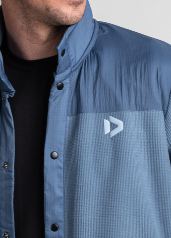 Ripstop layer over shoulders and collar