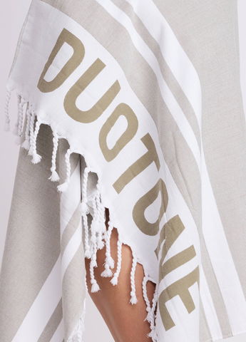 Grande logo Duotone tessuto su entrambi i lati