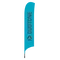 Beachflag incl.Pole&Foot - C83:petrol