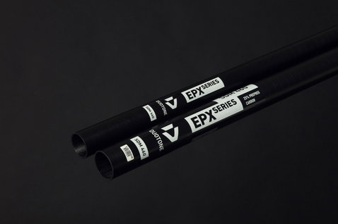 Mât de windsurf Duotone Windsurfing Mast EPX.25 EPX SDM 460 cm en noir mat