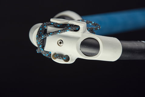 Duotone Boom EPX.AL windsurf boom 140-185 cm (size S) in black, white and steel blue