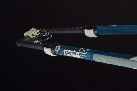 Duotone Windsurfing Boom EPX.Carbon EPX windsurf boom 140-190 cm in near black