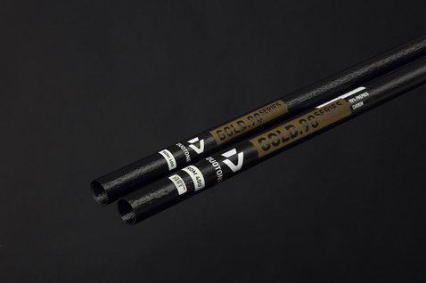 Duotone Windsurfing Gold.90 Series Windsurf-Mast RDM 400 in mattschwarz mit gold