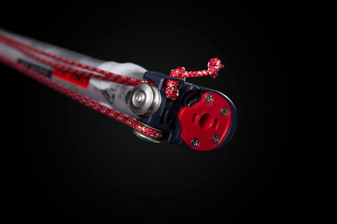 Duotone Uni.XT mast extension SDM 42 cm in black, red, silver and white