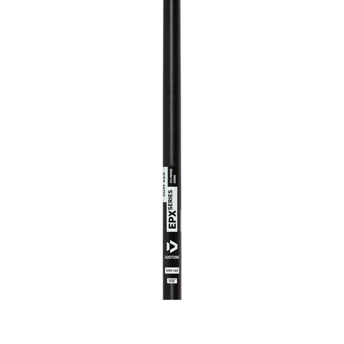 Mât de windsurf Duotone Mast EPX.25 SDM 460 cm en noir mat et gris foncé