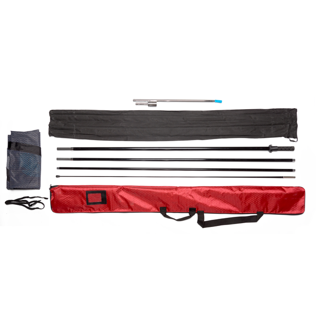 Beachflag incl.Pole&Foot - C83:petrol - 421x80cm
