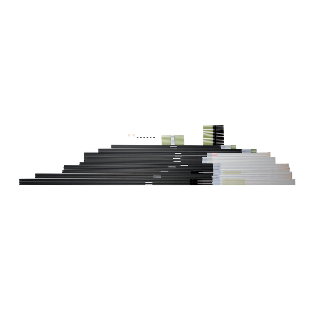 Repl.Batten Set 2.0 complete (f. Warp F2016 onwards) - C99:random - mixed