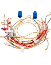 Duotone_Kiteboarding_Front-Bridle-Set-left-side-(red)-Rebel-2019-2020_Product-Pictures_1