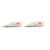 Finset Glass 15 (SS19-onw) (2pcs) - C90:white - FS 5.0