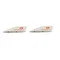 Finset Glass 15 (SS19-onw) (2pcs) - C90:white