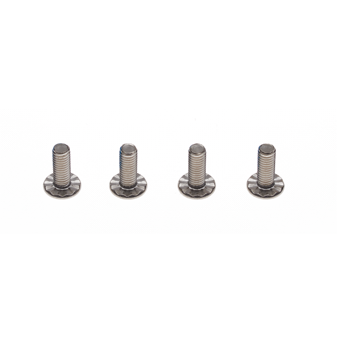 Screw Footstrap rippled 16mm (SS19-onw) (4pcs) - Unicolor - 16mm