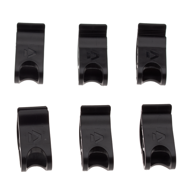 Tube Clamp Lazy Pump Max Flow (SS19-onw) (6pcs) - C50:black - Onesize