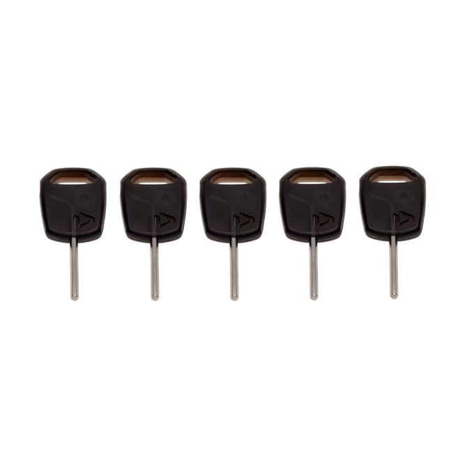 Fin Key (SS19-onw) (5pcs) - C52:black-transp - Onesize