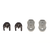 Boom Spare Double Pin.Lock (2pcs) (SS02-21) - Unicolor - S/28