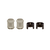 Boom Spare Double Pin.Lock oval (2pcs) (SS19-21) - Unicolor - S (26/29,5)