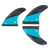 TS-M Fins (3pcs) - black - M