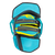 Entity Ergo - grey-turquoise - S