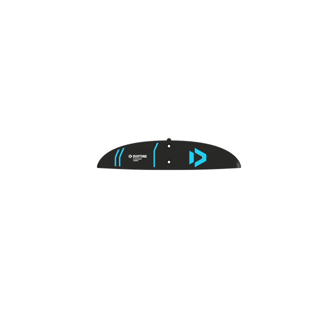 Spirit Carbon aile arrière de foil 215 en noir mat avec cyan