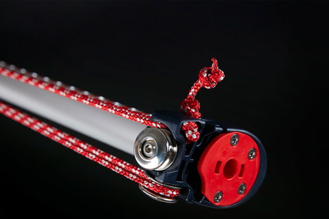 Prolunga albero Duotone UNI.XT RDM 36, SDM 28 e SDM 42 in nero, rosso, argento e bianco