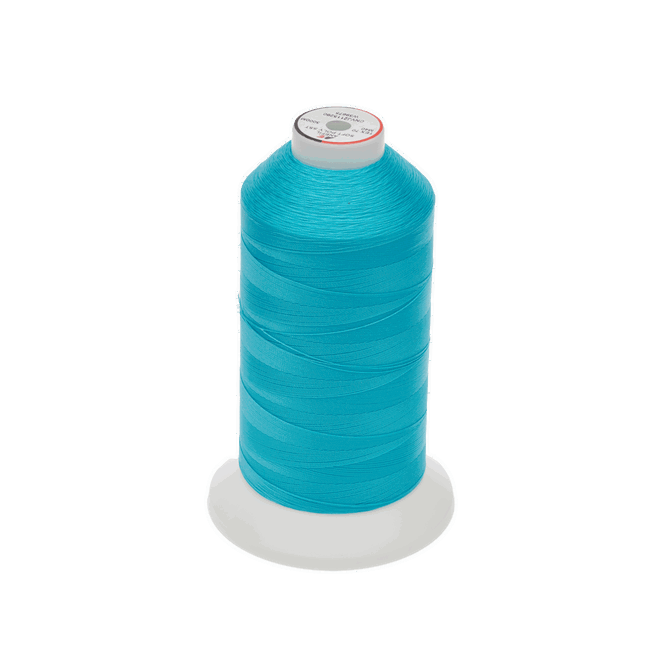 Thread Poly M90 (1cone/6000m) (SS20-onw) - C89:turquoise - 6000m