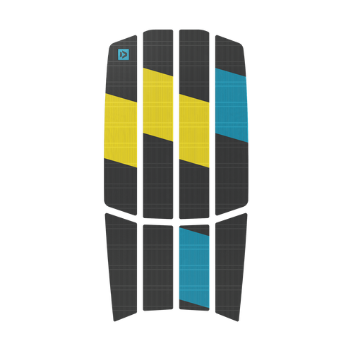 Traction Pad Team - Front - dark grey-yellow