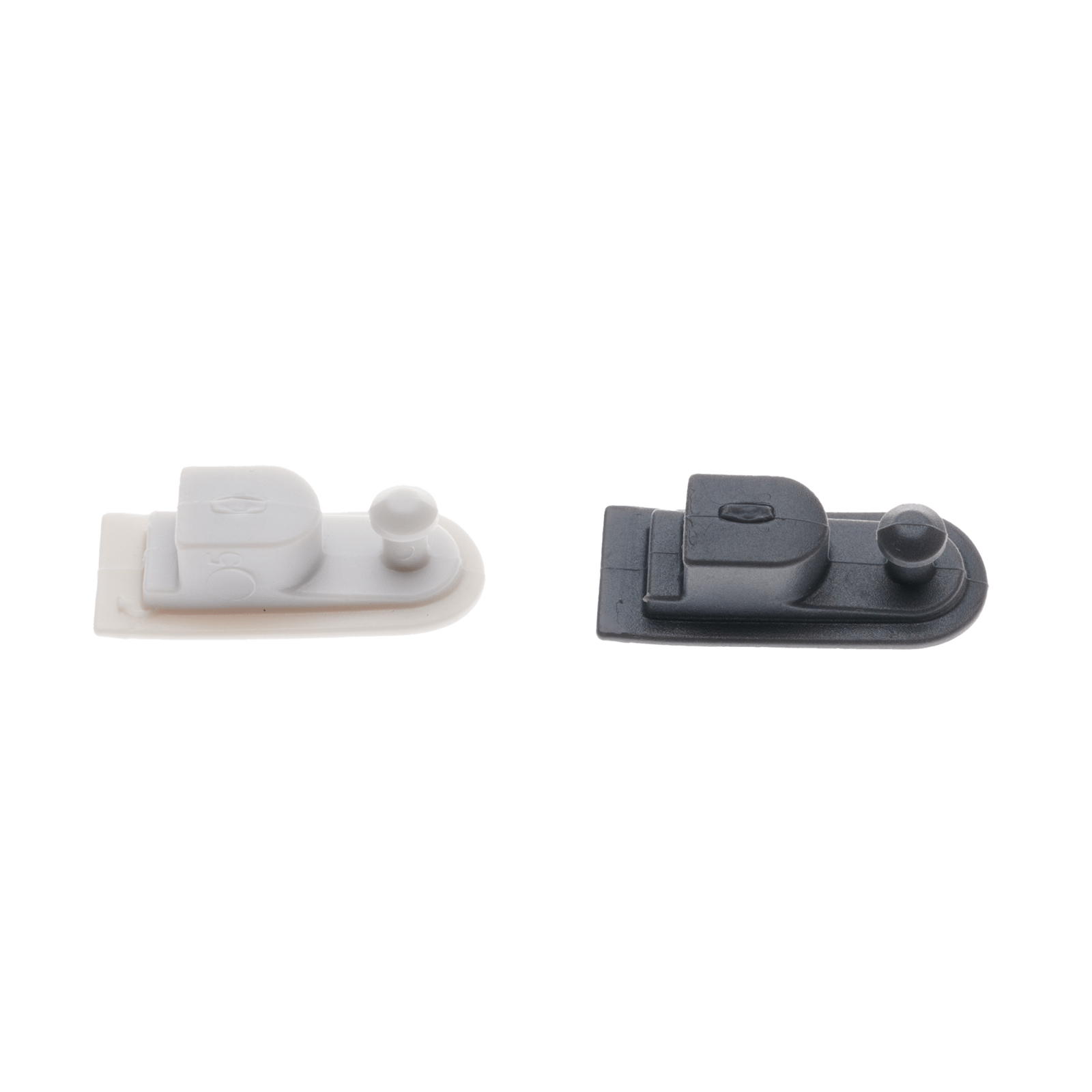 Rubber Plug Pair Click Bar (SS17-SS24) - C75:light-/dark-grey