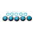 Air Port Valve II cap+securering (SS20-onw)(5pcs) - C89:turquoise - Onesize