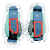 Vario Strap (SS14-SS21) (1pair) - blue-mint - One Size