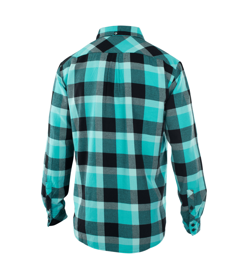 Shirt Flannel LS unisex - 607 mint-green - 48/S