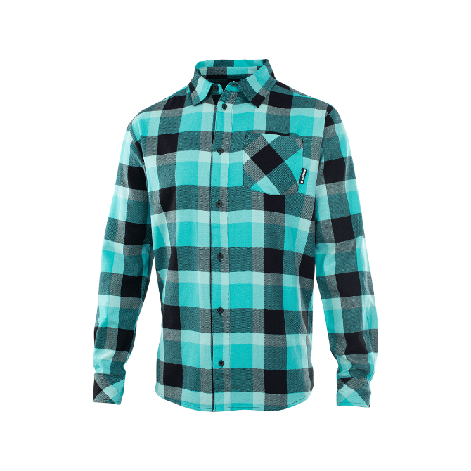 Shirt Flannel LS - 607 mint green - 48/S