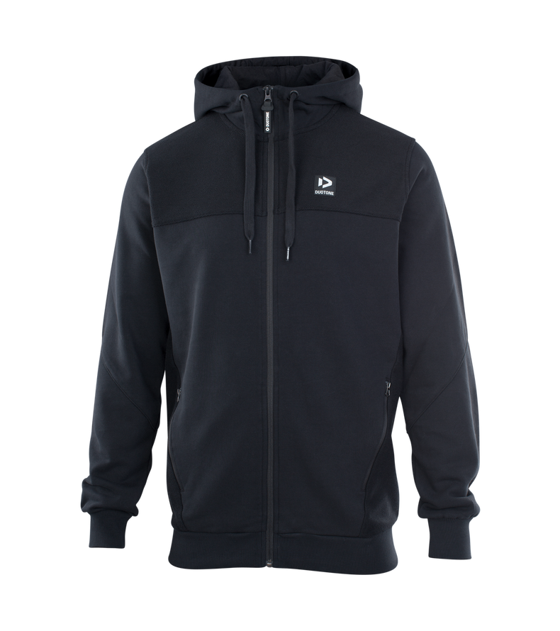 Hoody Zip Team men - 900 black - 48/S
