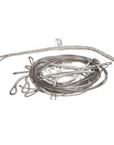 Duotone Evo SLS set de bride avant pièce de rechange kite droite en gris et gris clair