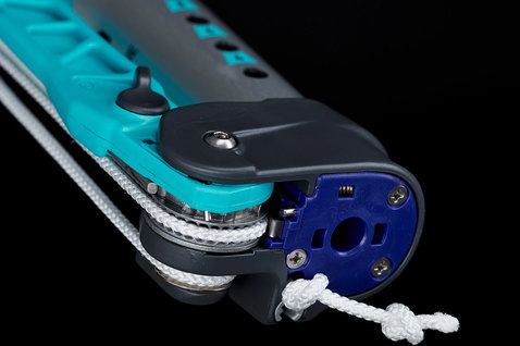 Duotone Windsurfing Power.XT 2.0 SLS allonge de mât RDM 36 en noir et turquoise