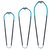 Silver Series - C84:turquoise/black - 150-200