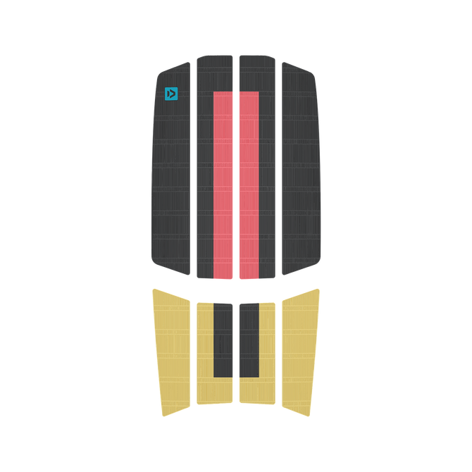 Traction Pad Team Front - C68:dark-grey/vanilla - 3mm