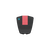 Traction Pad Back - dark-grey/coral - 4mm
