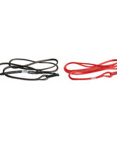Duotone Back Pigtails Evo Summer Edition pigtails de kite en noir charbon et rouge (1 paire)