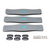 Board Acc Foil Strap EVA (3pcs) - grey - 30cm