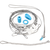 Front Bridle Set Neo SLS right/grey (SS22-SS23) - C99:random - 05.0
