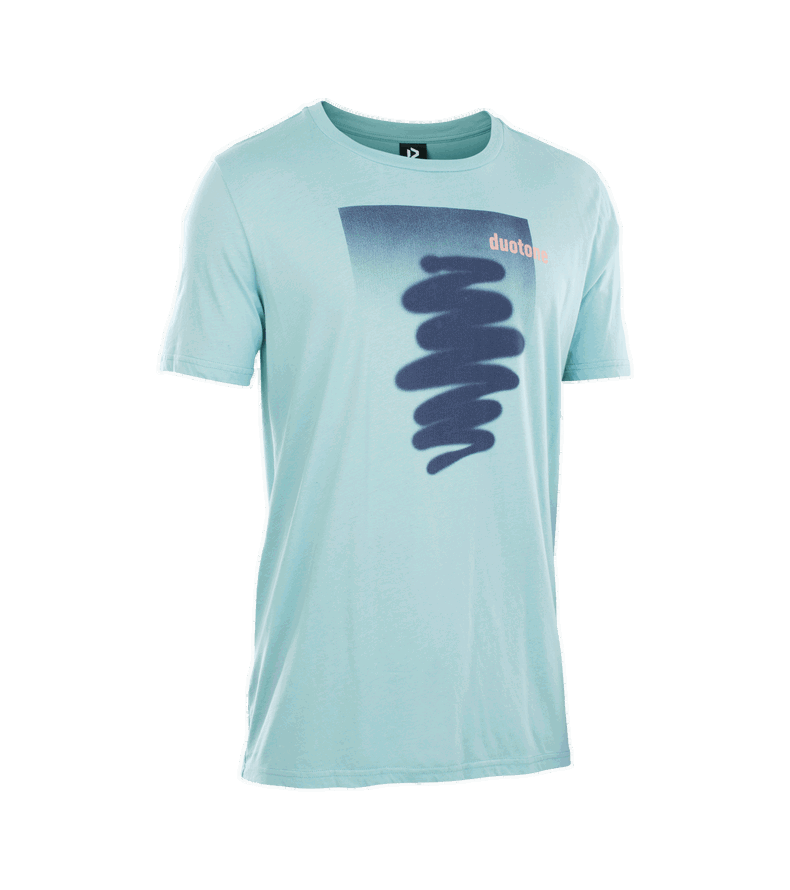 Tee Branded SS men - 605 aqua - 48/S