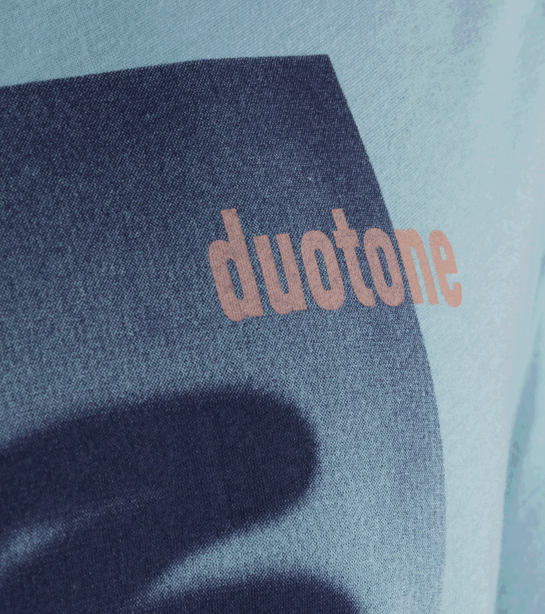 Tee Branded SS men - 605 aqua - 48/S