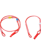 Back Pigtail V Rebel SLS left/red (SS22-SS23)